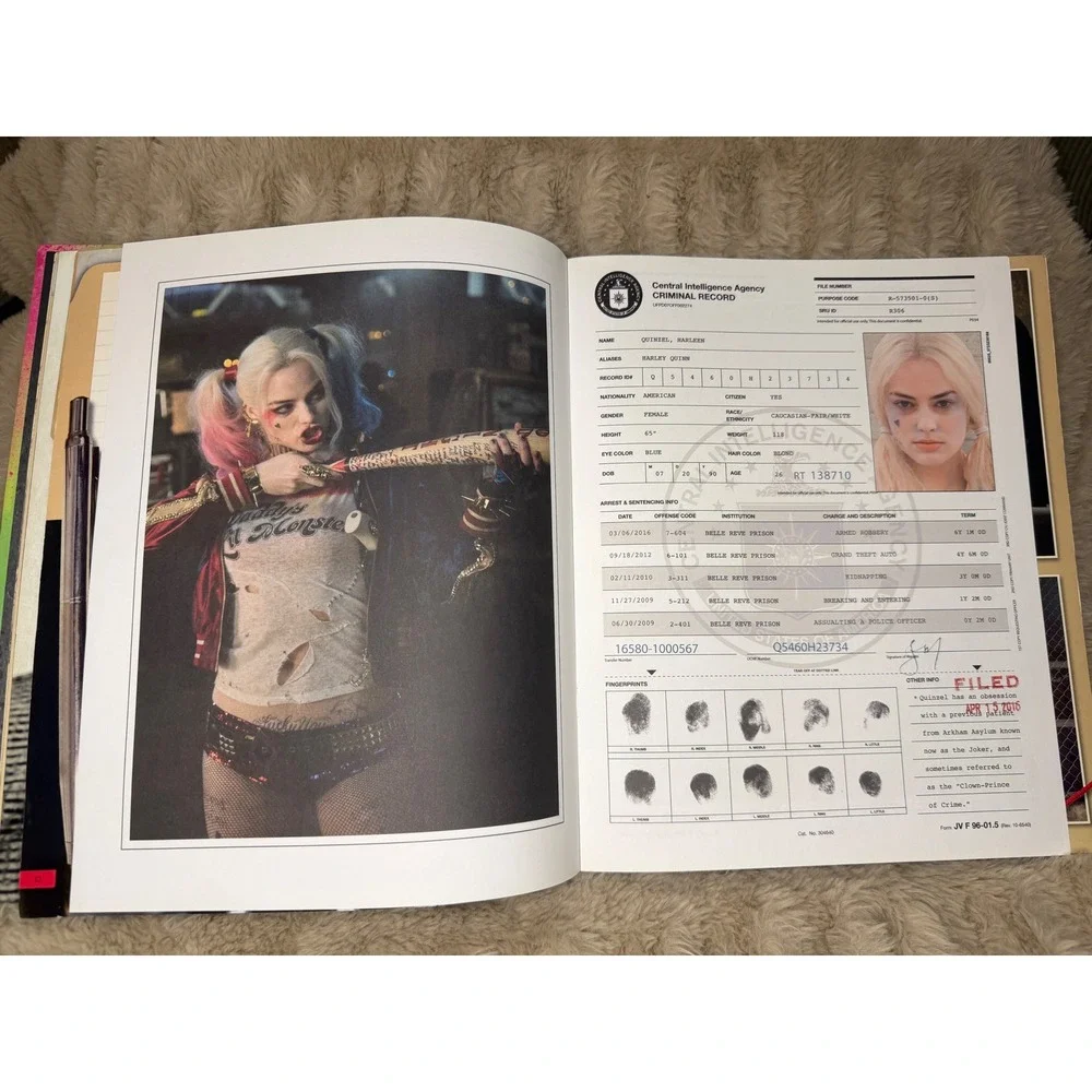 Suicide Squad Behind the Scenes with the Worst Heroes Ever Hardcover Book